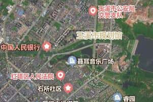 玉溪市地圖