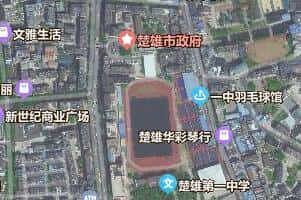 楚雄州地圖