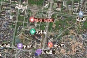 臨滄市地圖