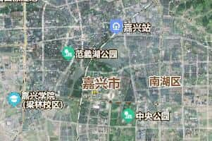 嘉興市地圖
