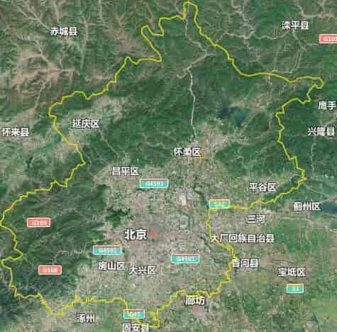 北京市地圖
