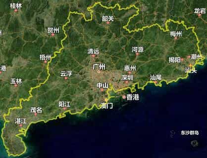 廣東省地圖