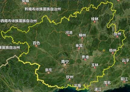 廣西地圖